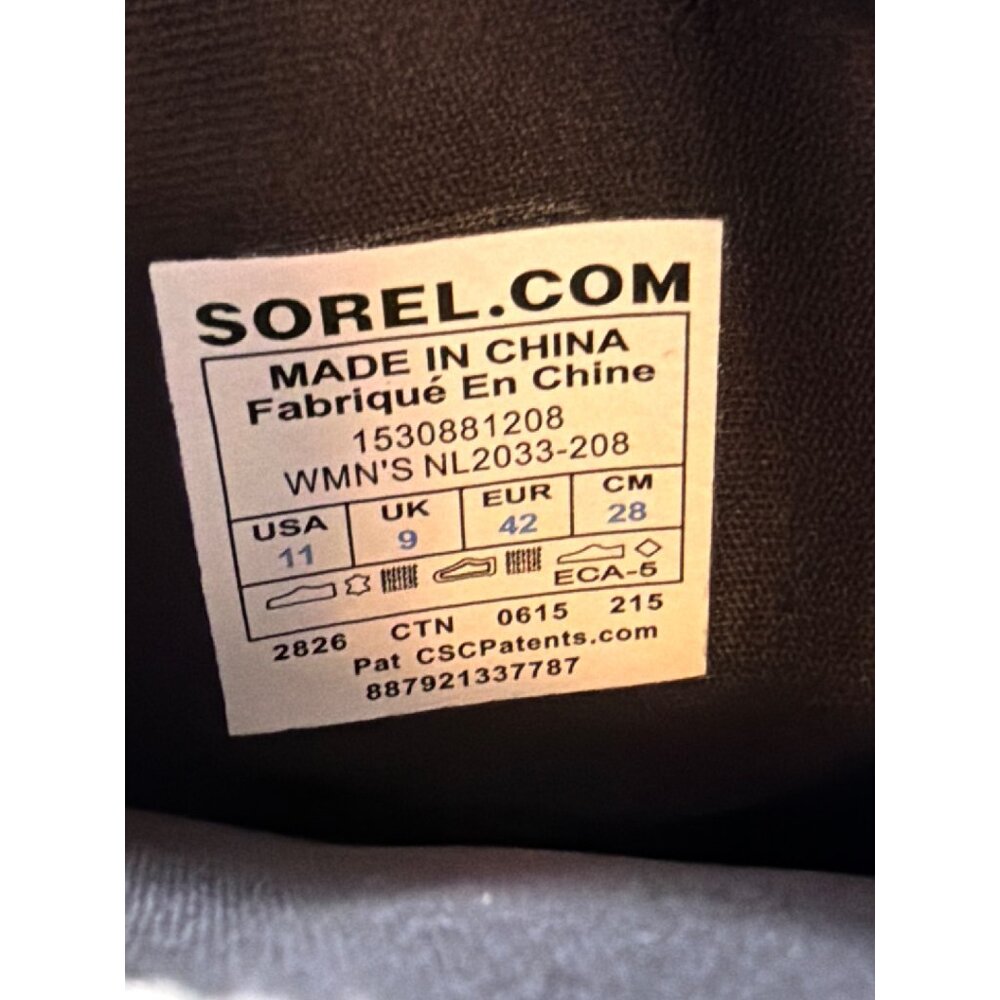 NWT Sorel W's 11 Conquest Carly Tall Waterproof Winter Boots MSRP$225 HTF - Picture 7 of 17